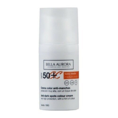 Bella Aurora sötét foltok elleni CC krém közepes 30 ml