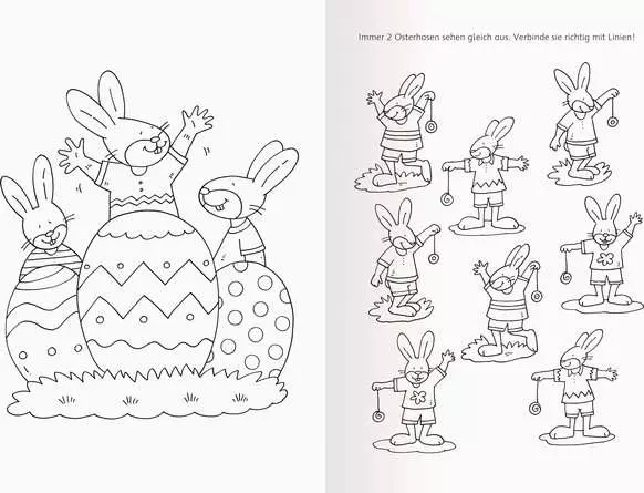 Malen – Rätseln – Basteln: Ostern