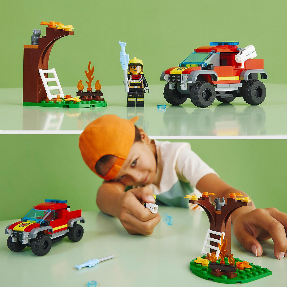 LEGO® City 60393 Feuerwehr-Pickup