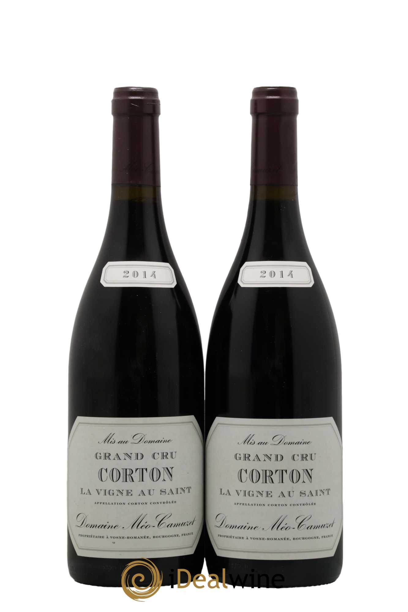 Corton Grand Cru La Vigne au Saint Méo-Camuzet (Domaine)  2014 - Lot de 2 Bouteilles