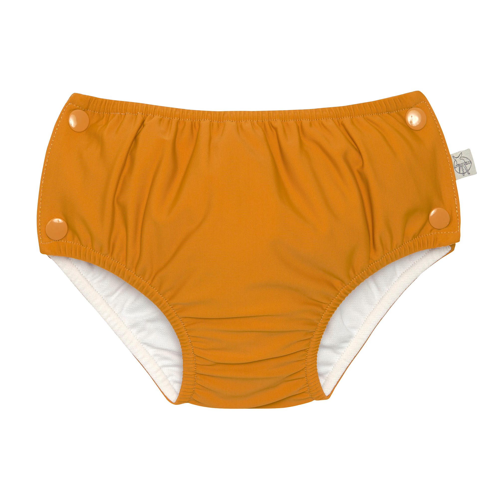 Schwimmwindel mit Druckknöpfen, Goldgelb