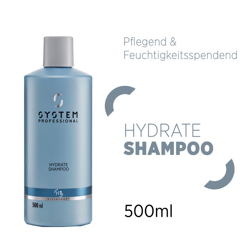System Professional H1 Hydrate Feuchtigkeitspflege Shampoo 500 ml