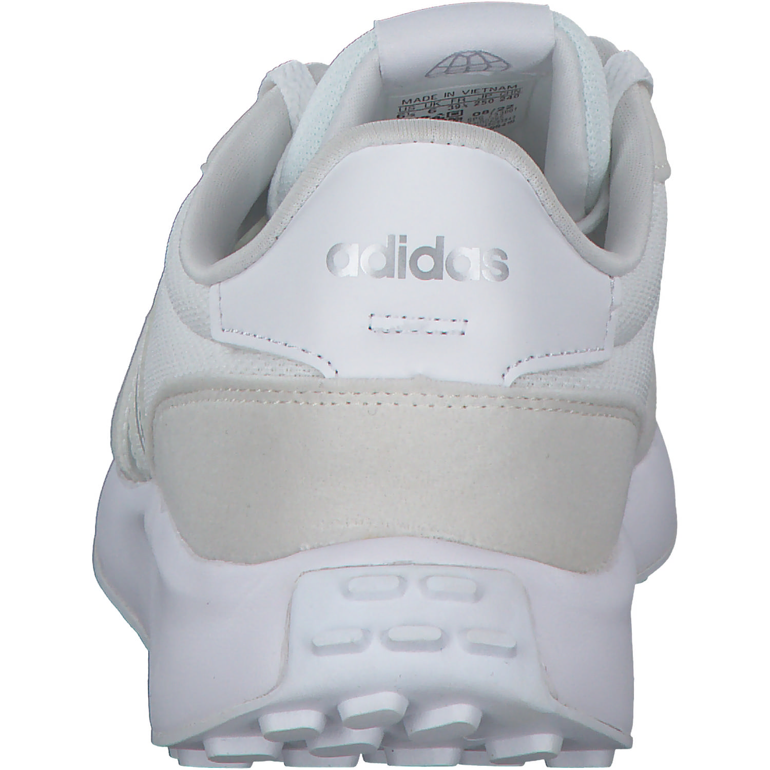 Adidas Run 70s K, Sneakers Low, Damen, ftwr white/silver met./core bl