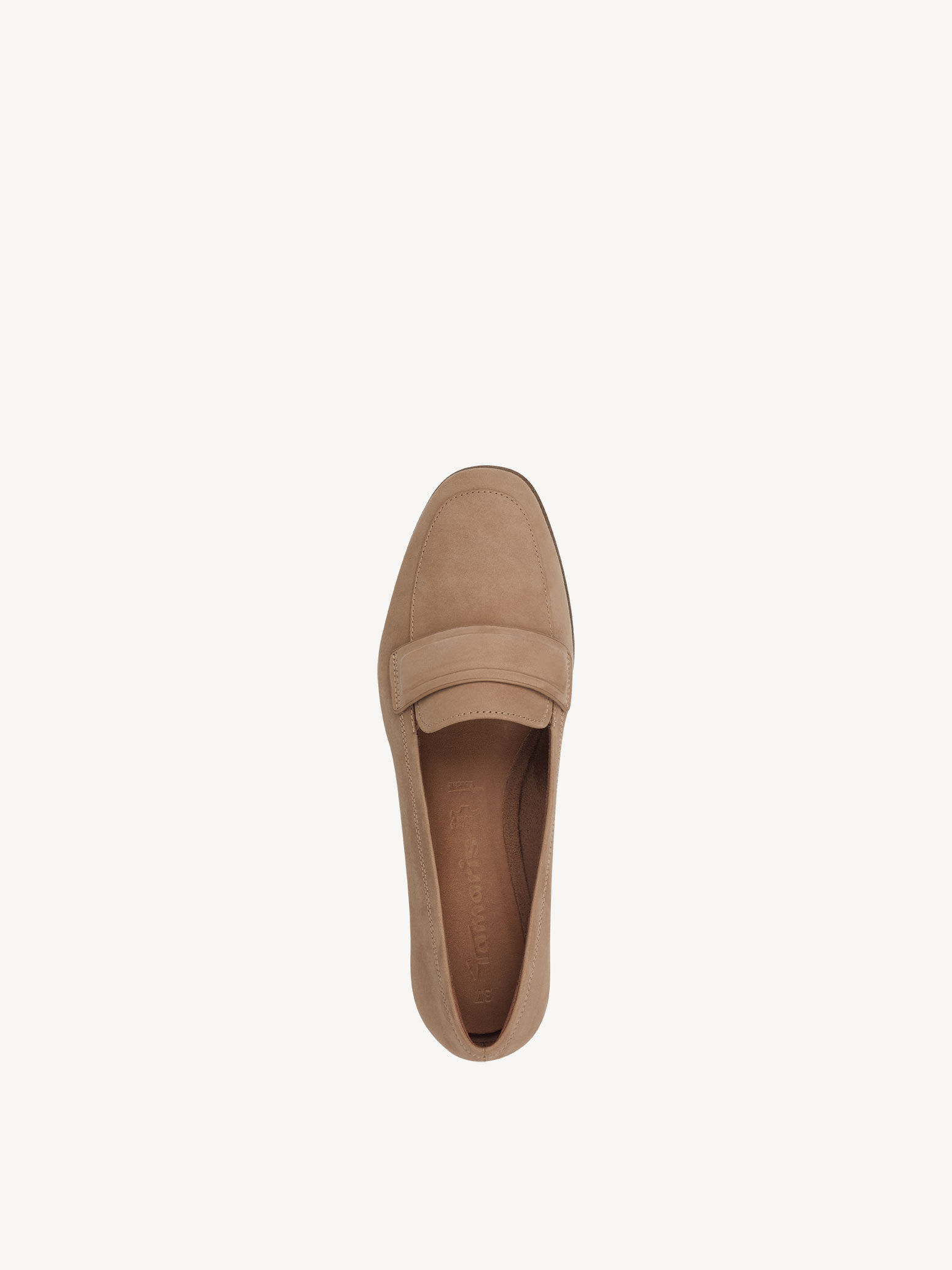 Slipper en cuir - marron