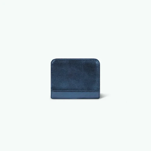 Larissa Medium Wallet, Navy Blue
