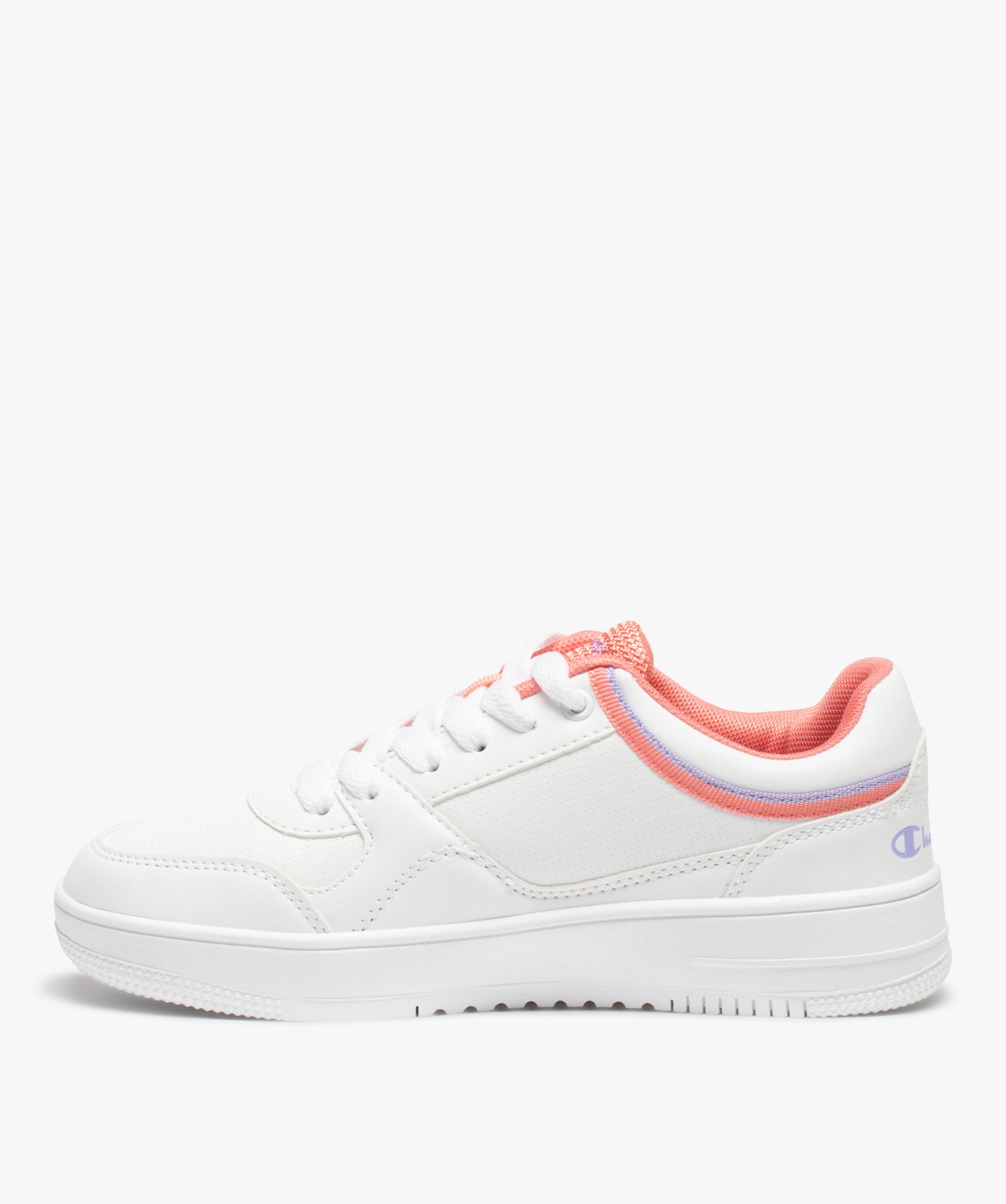 Baskets femme à doublure contrastante – Champion Rebound blanc | GEMO