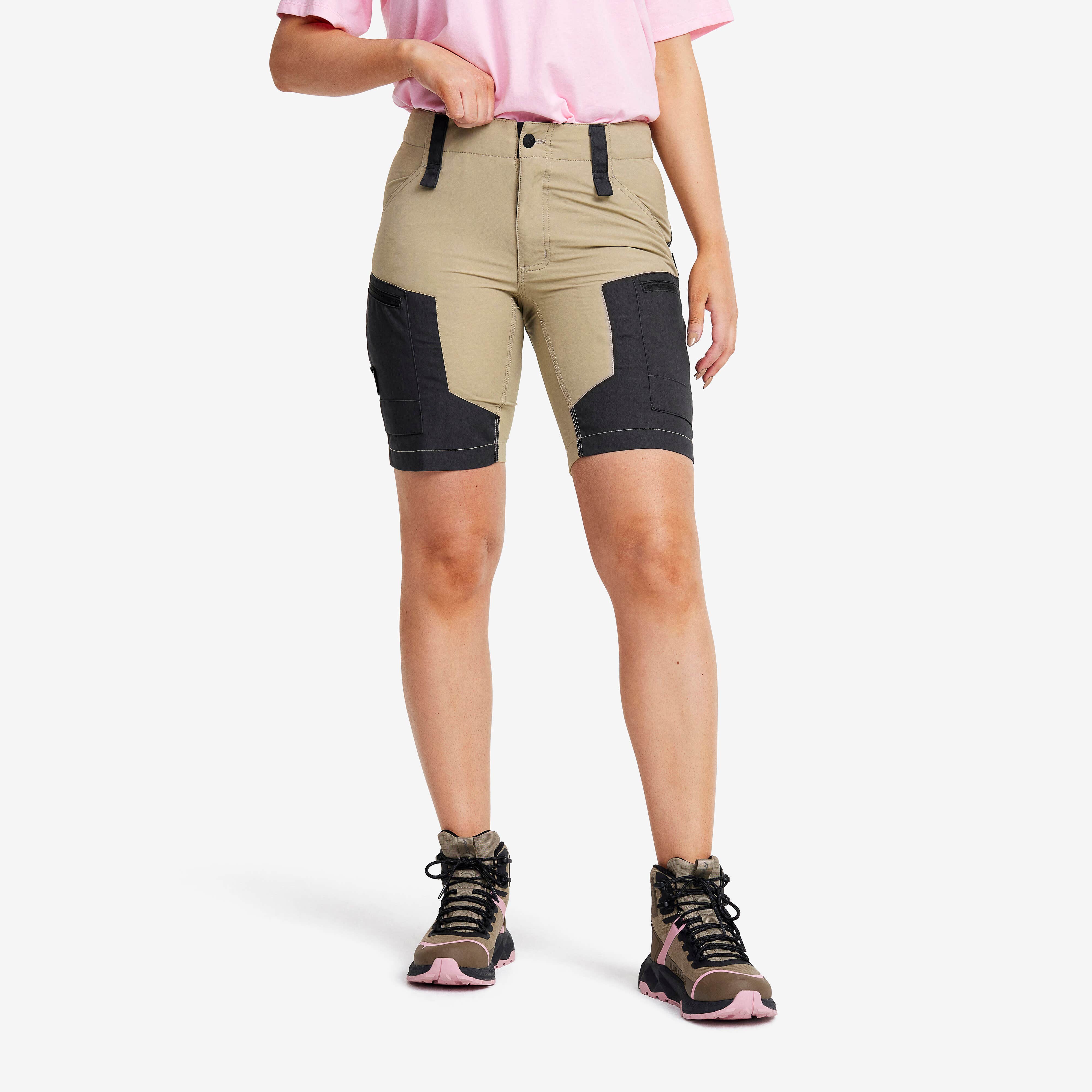 RVRC GP Shorts Femme Khaki