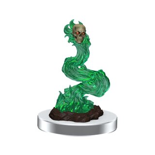 D&D Nolzur's Marvelous Miniatures: Dark Spellcaster & Flameskulls (unpainted) (3)