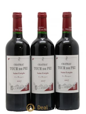 Château Tour de Pez Cru Bourgeois  2007 - Lot de 3 Bouteilles