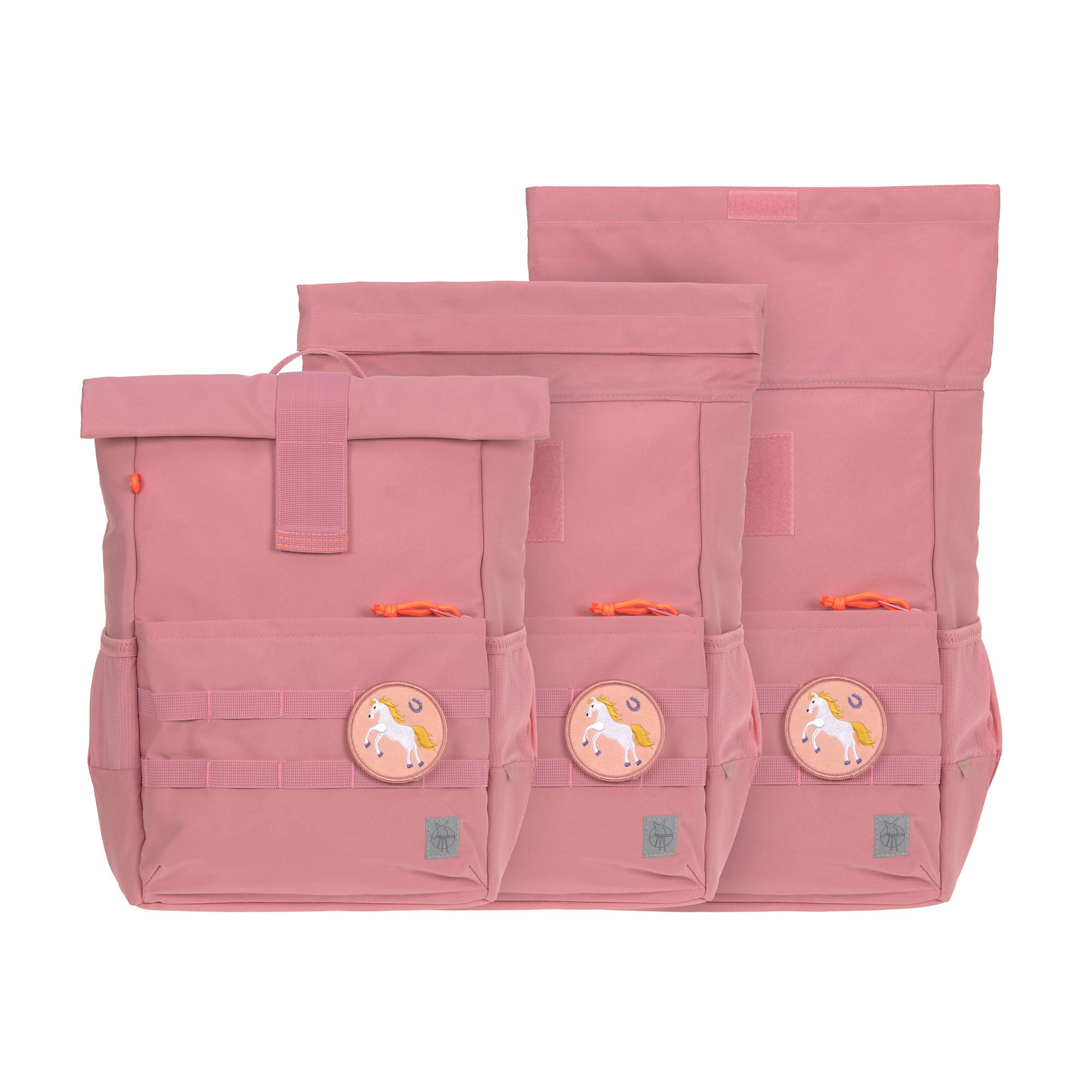 Kinderrucksack Rolltop, Pink