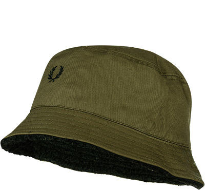 Fred Perry, Wendehut, Baumwolle-Mikrofaser, schwarz-grün