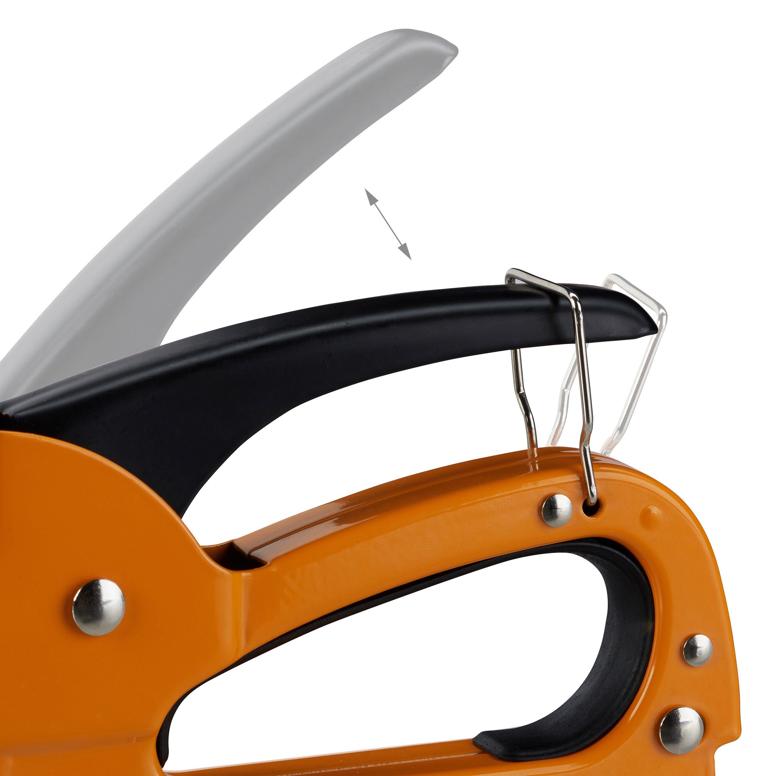 relaxdays Handtacker Handtacker mit 500 Klammern