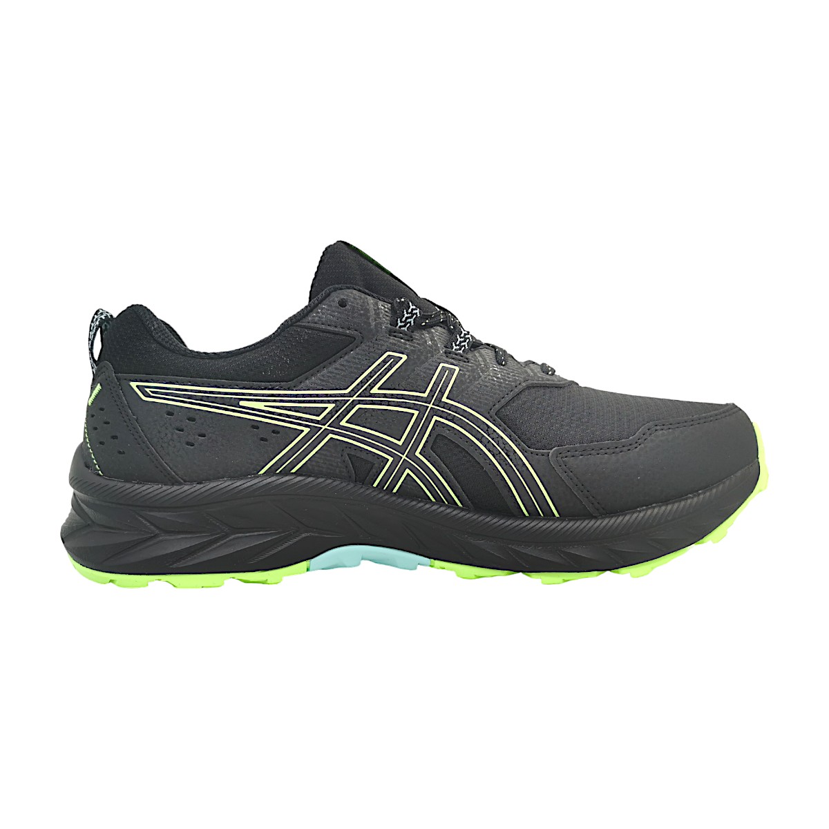 Asics GEL-VENTURE 9 1011B705-002 Schwarz 002 Black/ Illum. Green