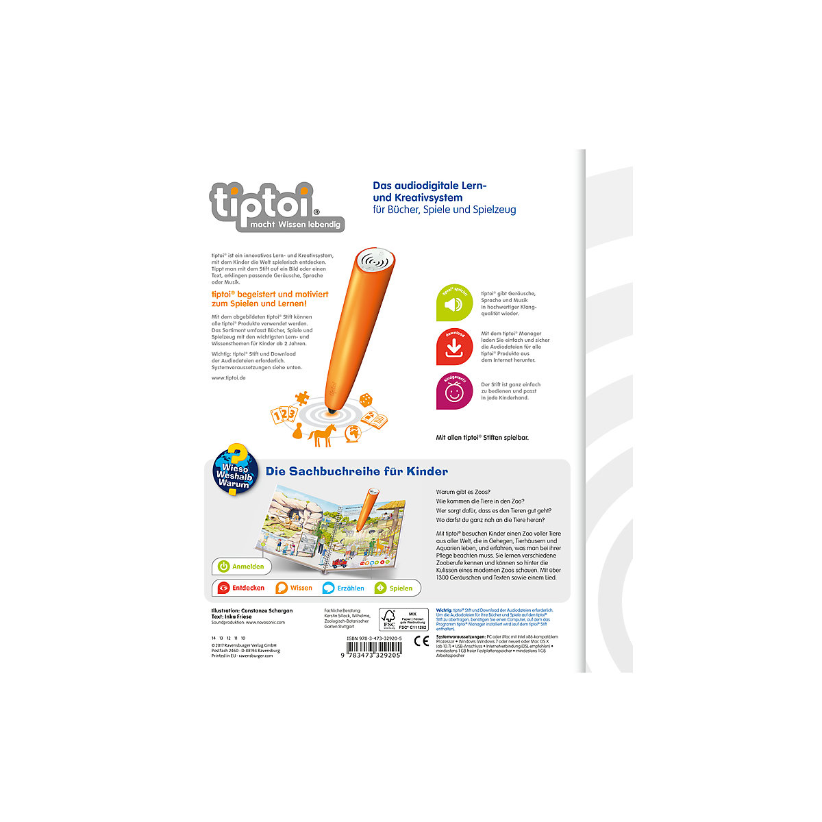 tiptoi®: WWW Entdecke den Zoo