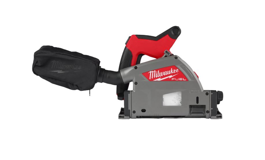 Milwaukee 4933478778+4932480906 Ασύρματο πριόνι βυθιζόμενο M18 55mm + Σετ ράγας οδηγού 2 μπαταρίες 5.5Ah και γρήγορος φορτιστής σε θήκη PACKOUT XL