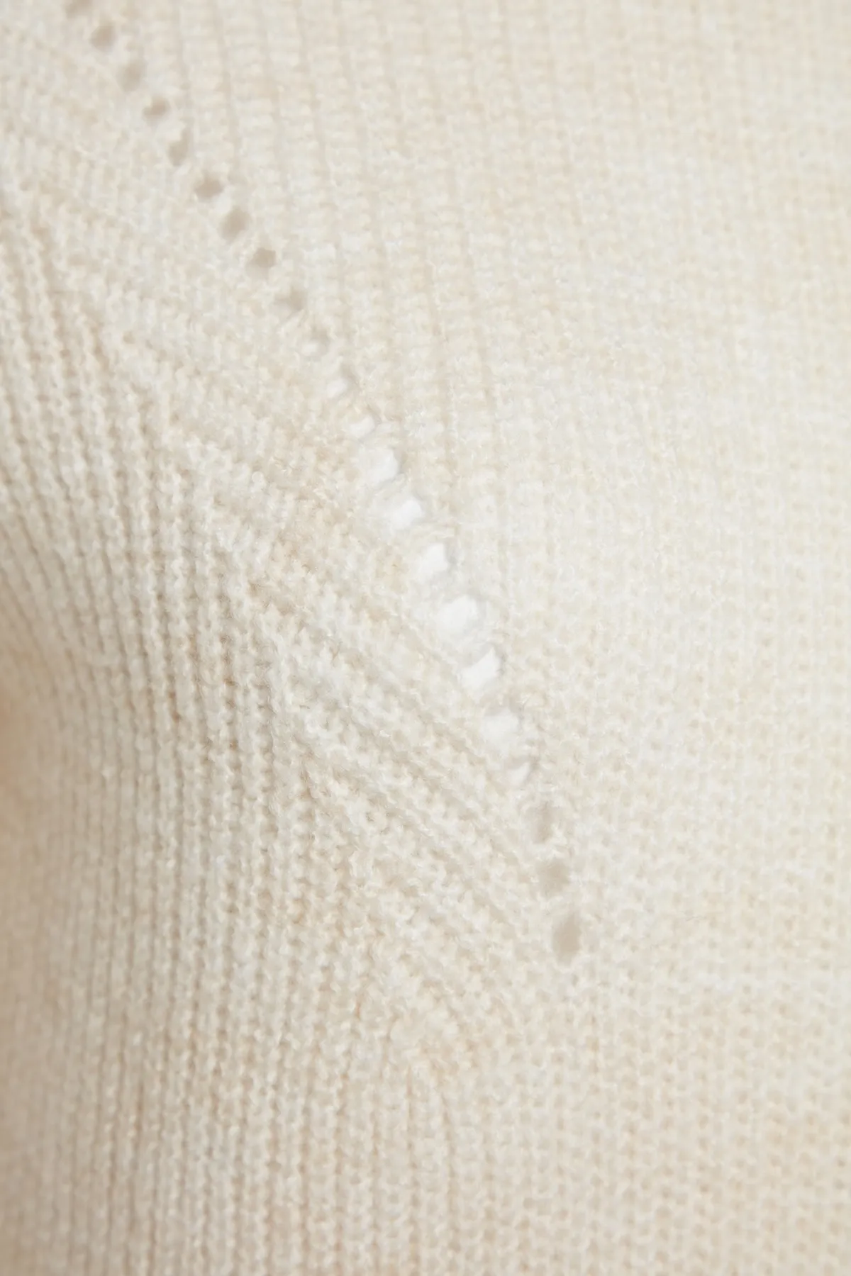 Trendyol Collection  Steinfarbenes Mini-Strickkleid mit hohem Kragen TWOAW24EL00058