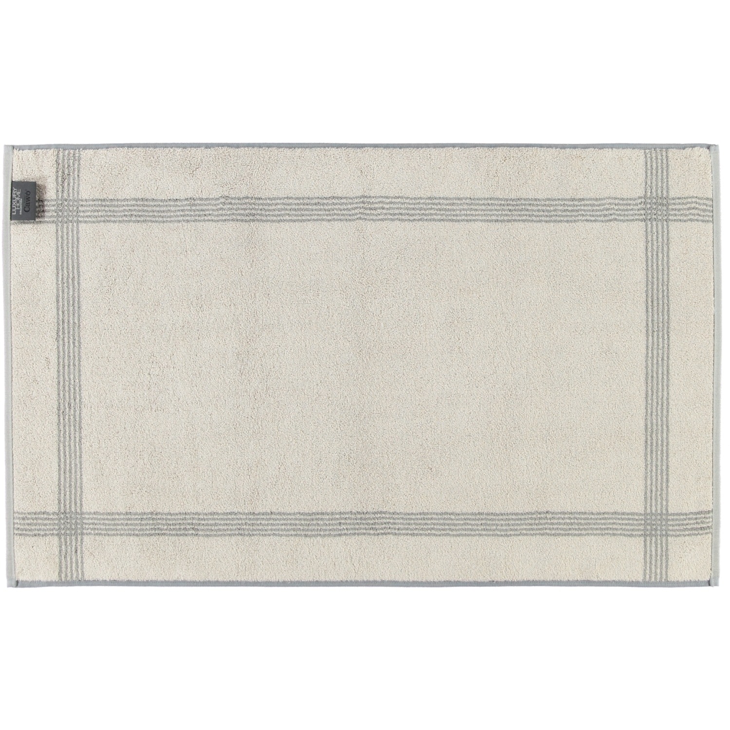 Cawö Badematten Two Tone 604 graphit - 70