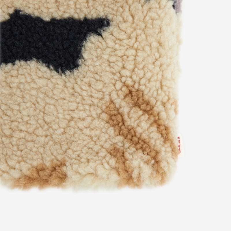 Snood sherpa bébé garçon à imprimés blanc Catimini