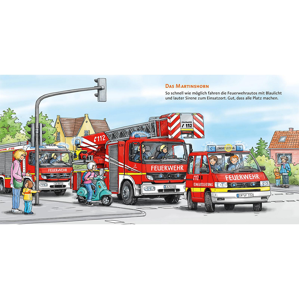 Hör mal: Die Feuerwehr, Soundbuch mit Geräuschen