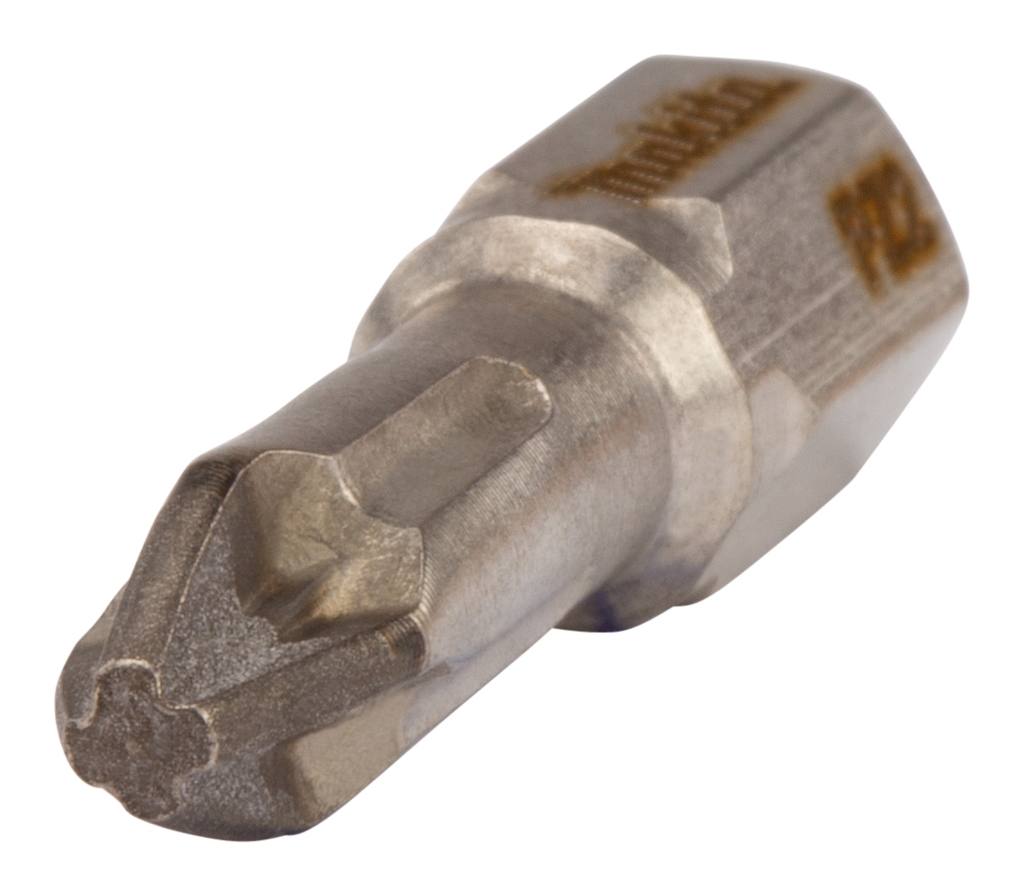 Accessoires Makita P-38641 Embout de vissage diamanté PZ2 x 25 mm - 3 pièces
