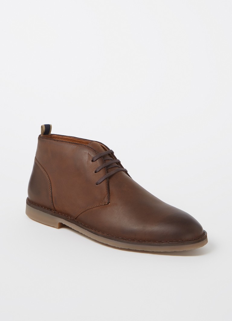 Dune London  Cashed veterschoen van leer
