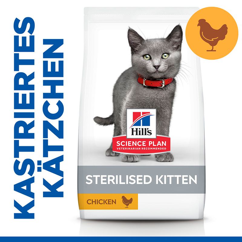 Hill's Science Plan Sterilised Kitten Huhn