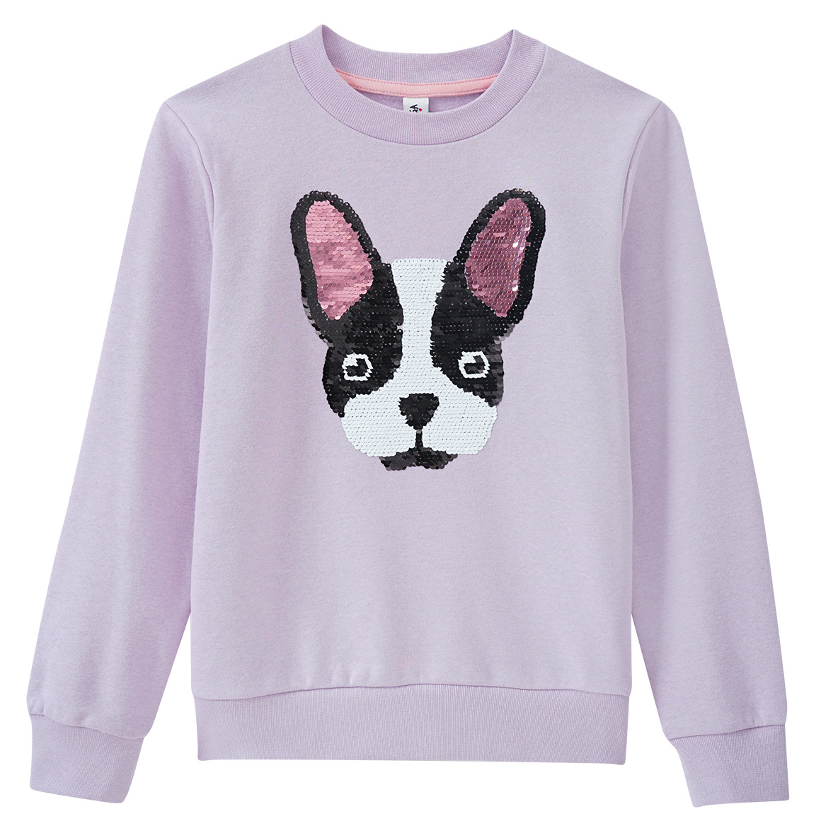 Mädchen Sweatshirt mit Wendepailletten