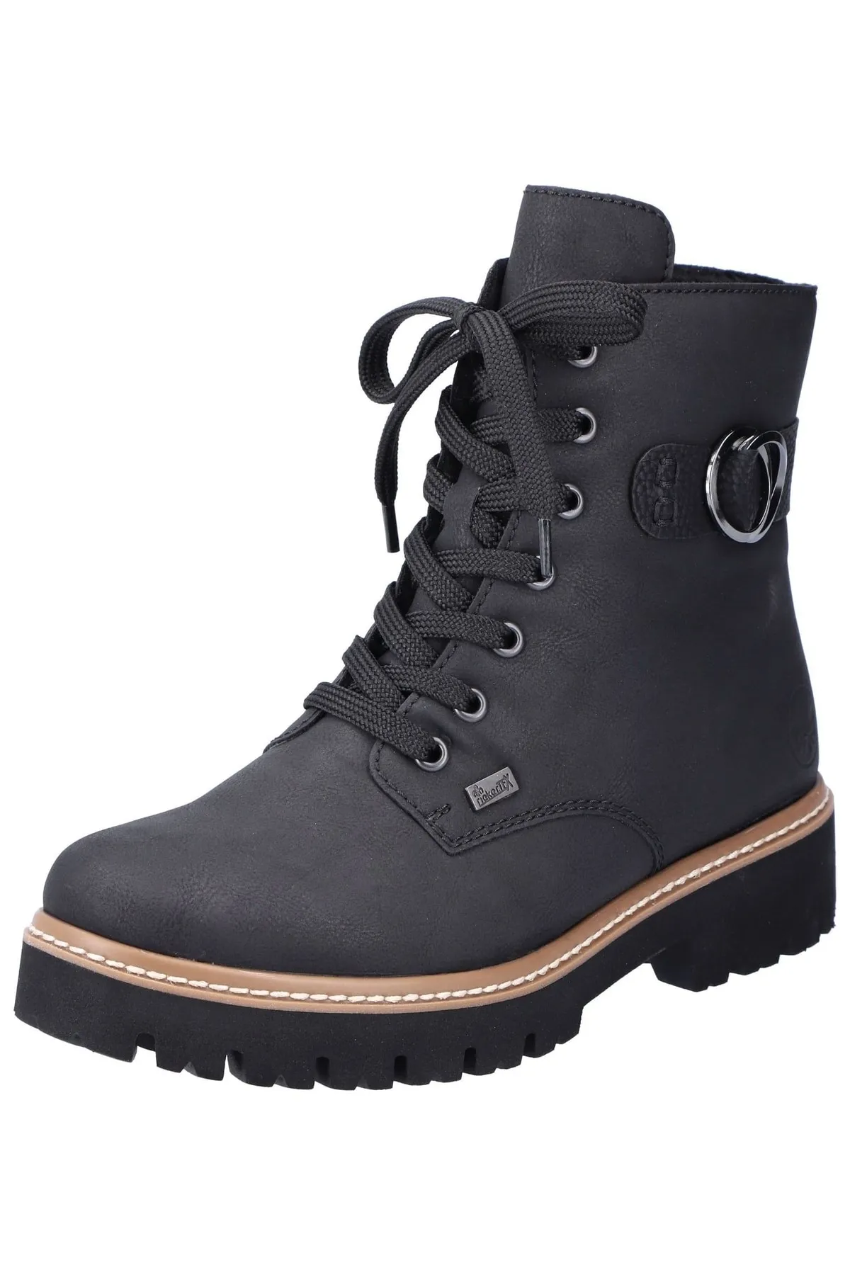 Rieker  Stiefelette - Schwarz - Blockabsatz
