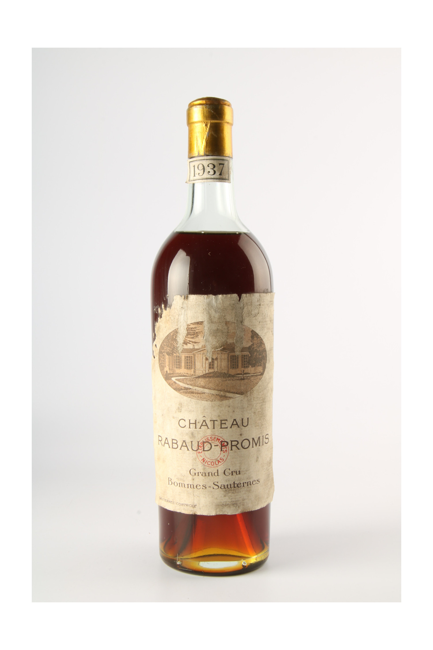Château Rabaud Promis 1937, Sauternes