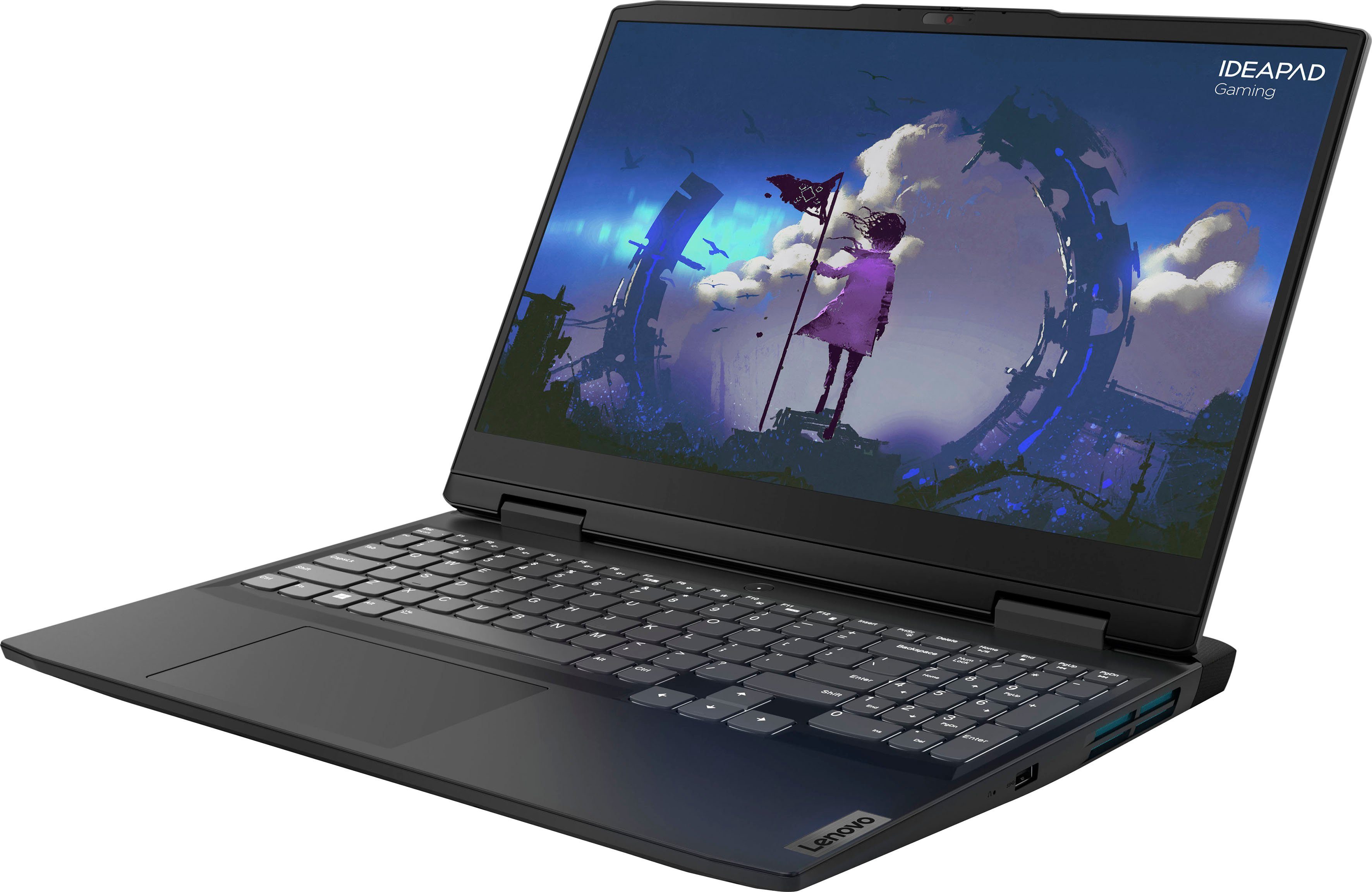 Lenovo IdeaPad Gaming 3 15IAH7 Gaming-Notebook (39,62 cm/15,6 Zoll, Intel Core i5 12450H, GeForce RTX 3050, 512 GB SSD, 3 Monate kostenlos Lenovo Premium Care)