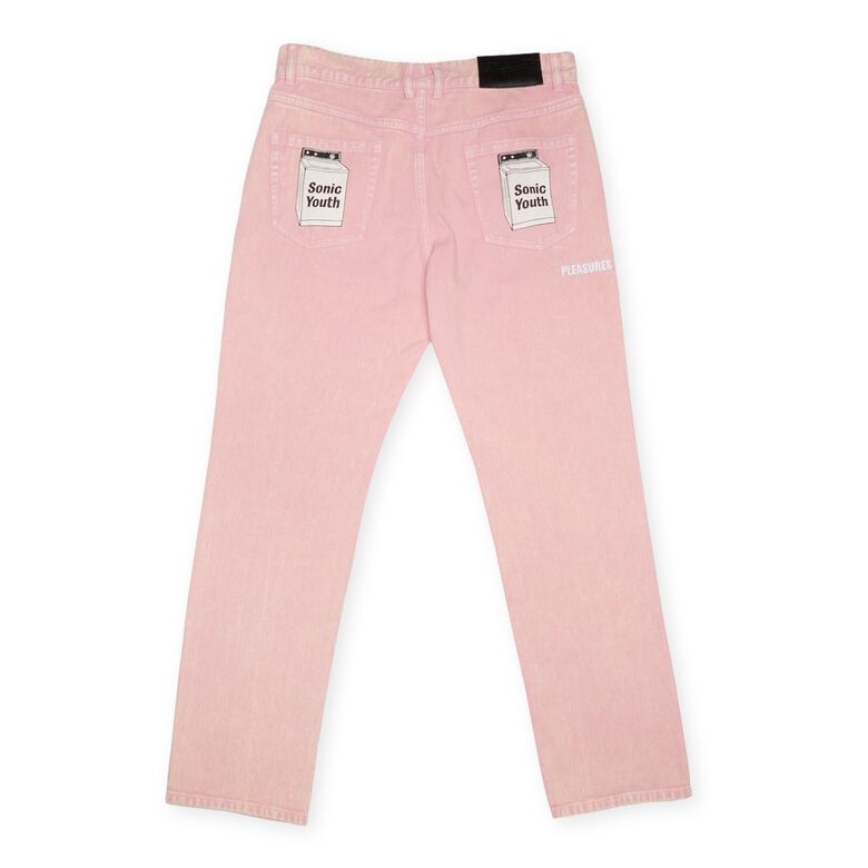 Pleasures Washing Machine Denim pink