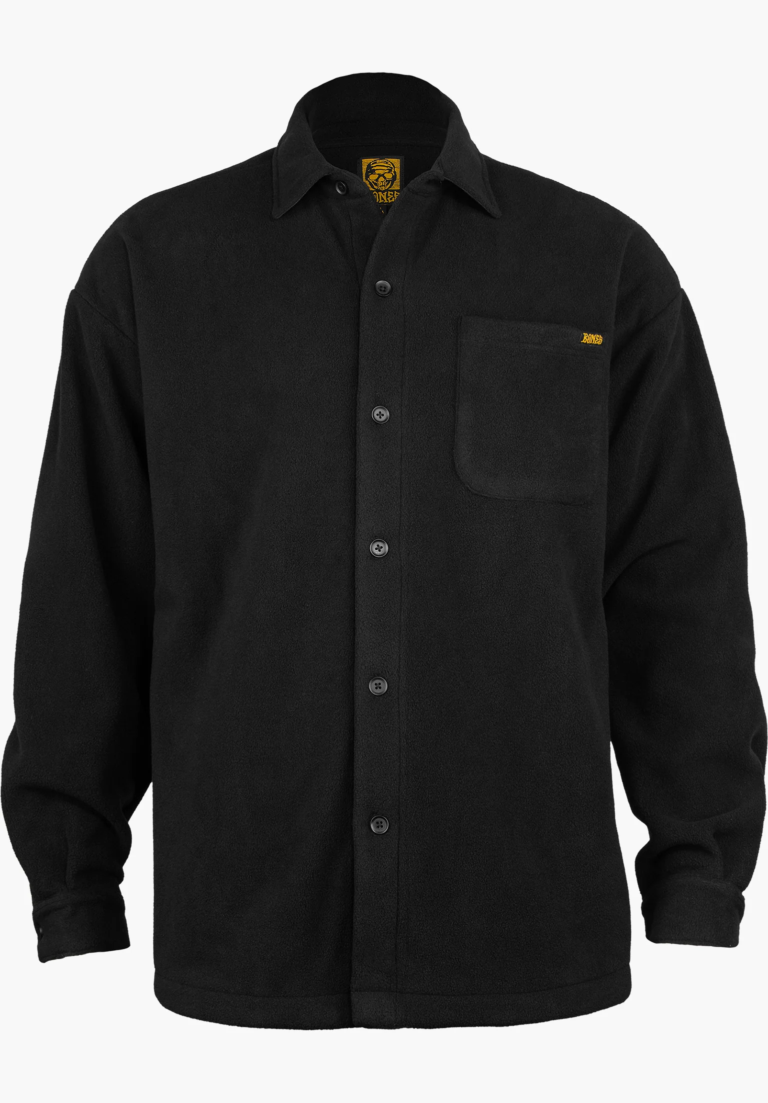 Black \u0026 Gold Butten Fleece