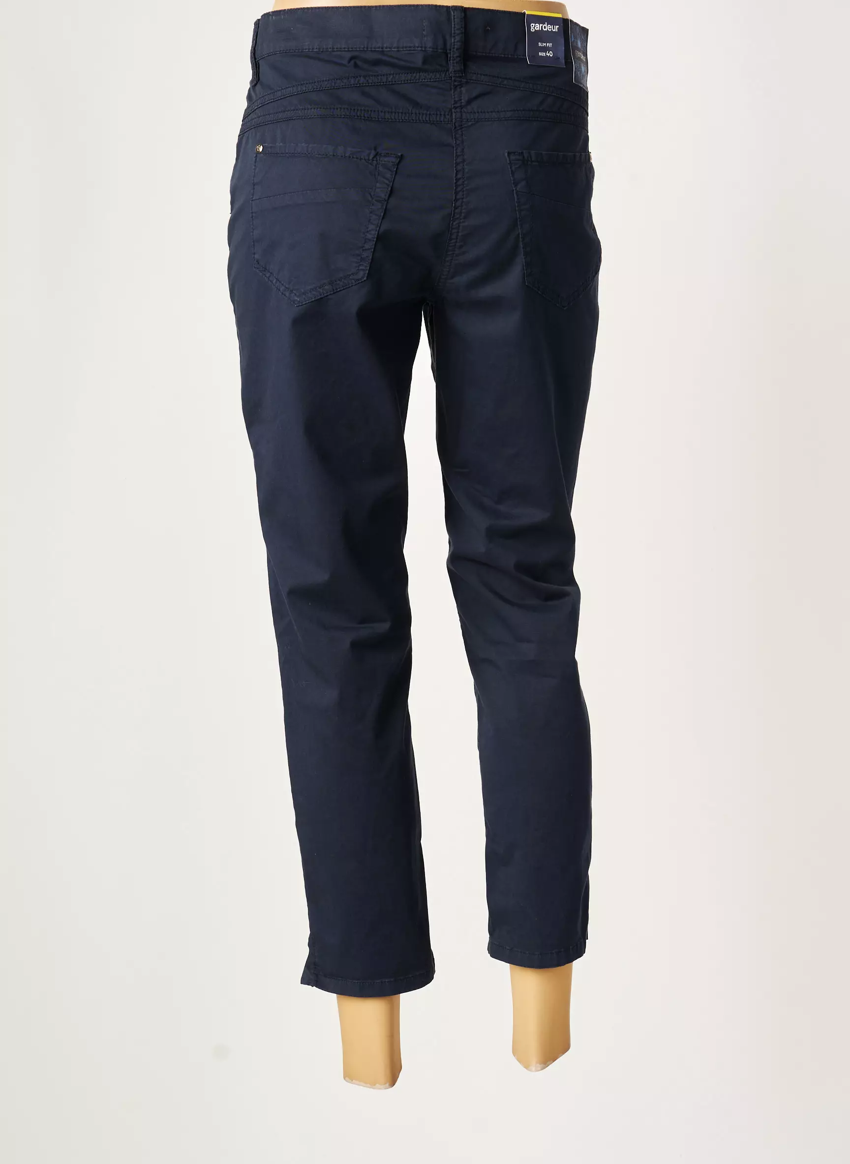Gardeur Pantalon7 8 Femme couleur bleu