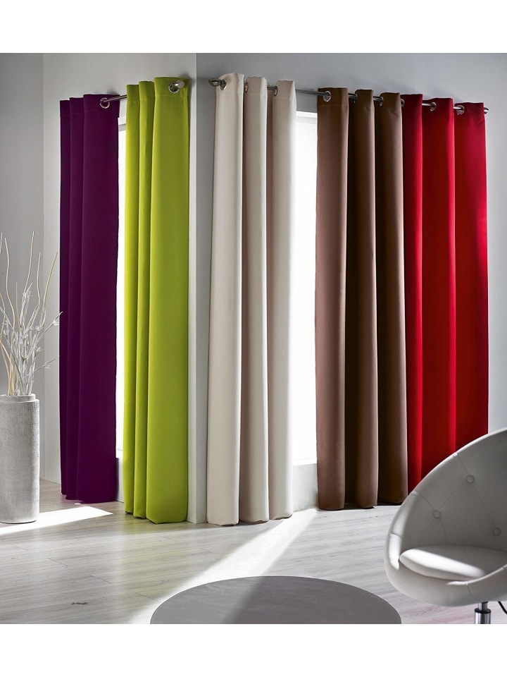 Douceur d’Intérieur Vorhang in beige günstig kaufen onesize
