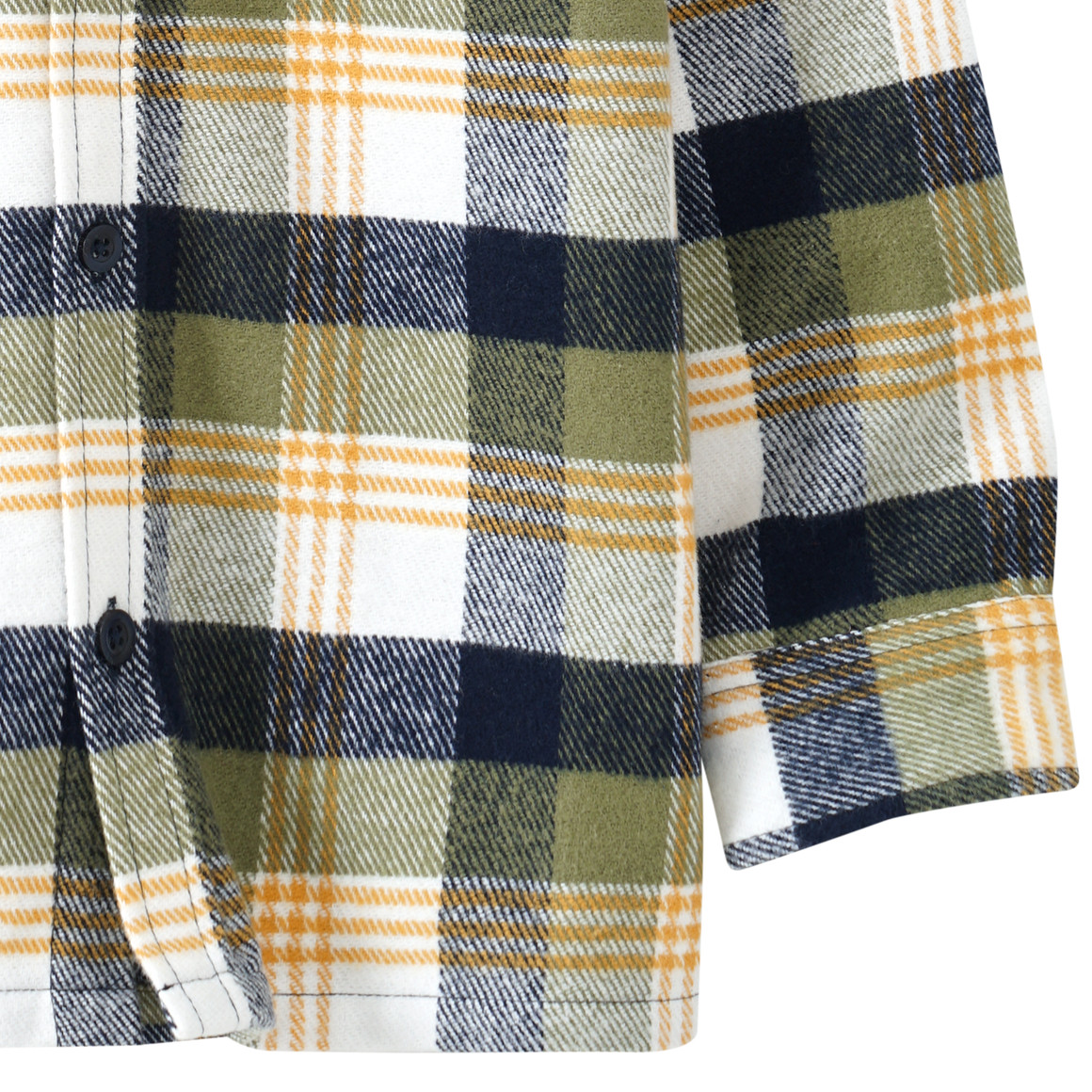 Jungen Flanellhemd im Karo-Dessin