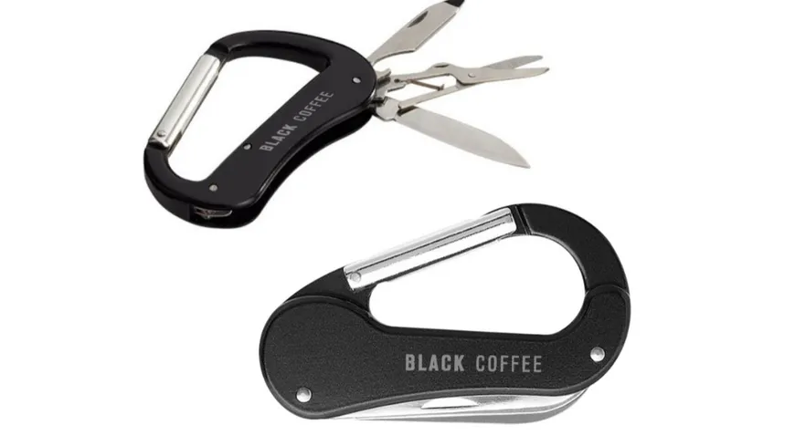 BLACK COFFEE Karabiner Multitool