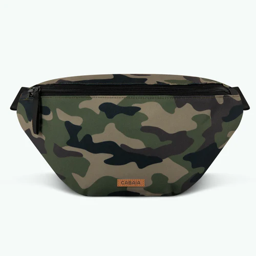 Large Doha green fanny pack