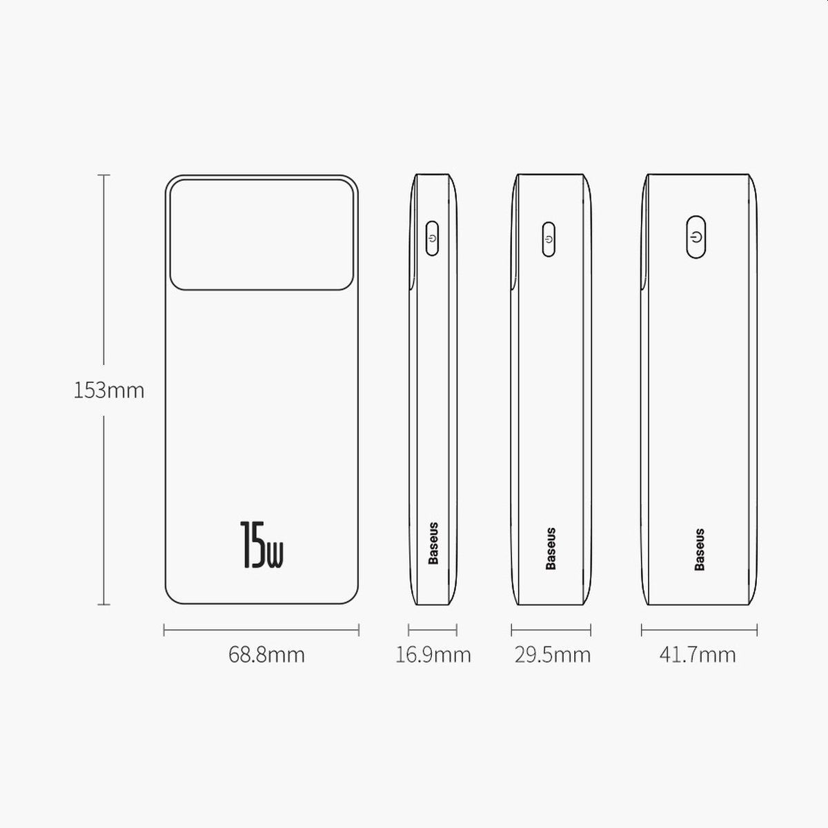 Baseus Bipow 30000 mAh Powerbank