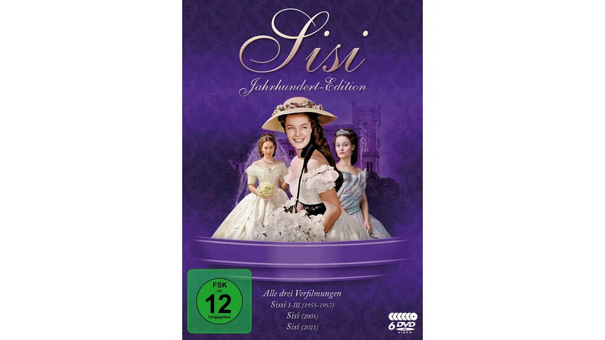 Sisi: Jahrhundert-Edition (Alle drei Sisi-Verfilmungen) (Filmjuwelen)  [6 DVDs]