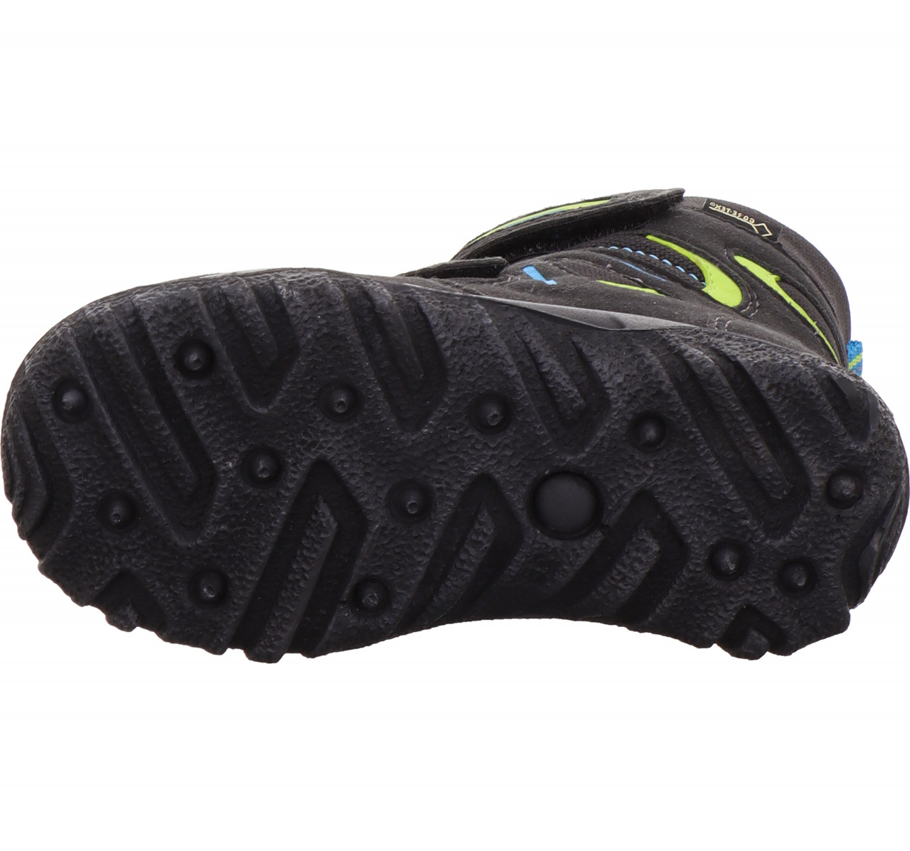 HUSKY - Schwarz/Blau Boots mit Klettverschluss