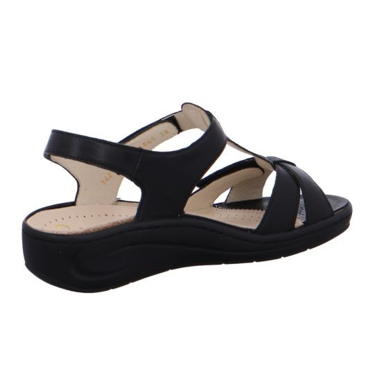 FIDELIO Komfort Sandalen schwarz Fabia