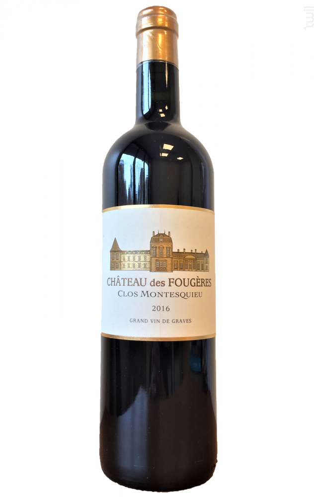 Château des Fougères Clos Montesquieu Château des Fougères Clos Montesquieu Vin Rouge●Graves 2018 75cl
