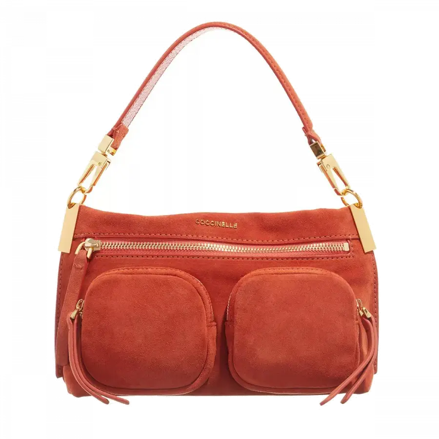 Coccinelle - Coccinelle Handle Bags Leder Orange - orange