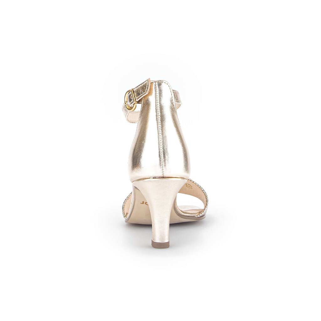 Gabor fashion Riemchensandale gold