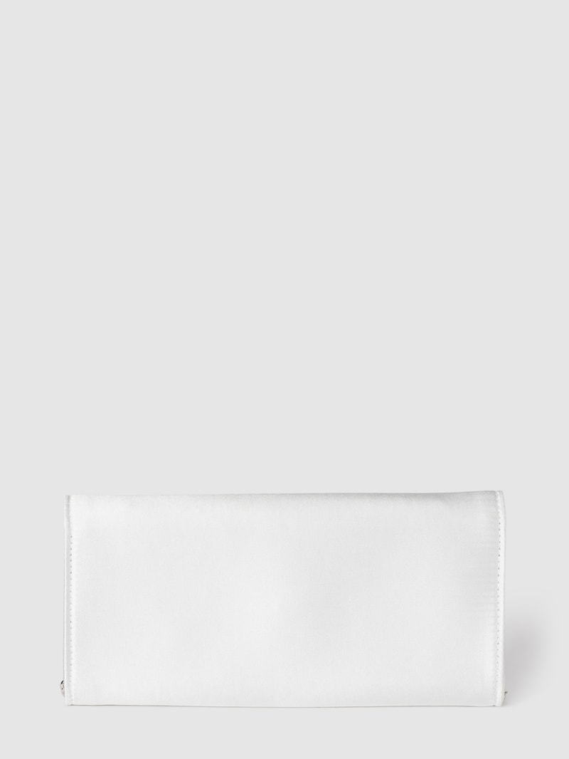 Clutch mit kurzem Schulterriemen in offwhite