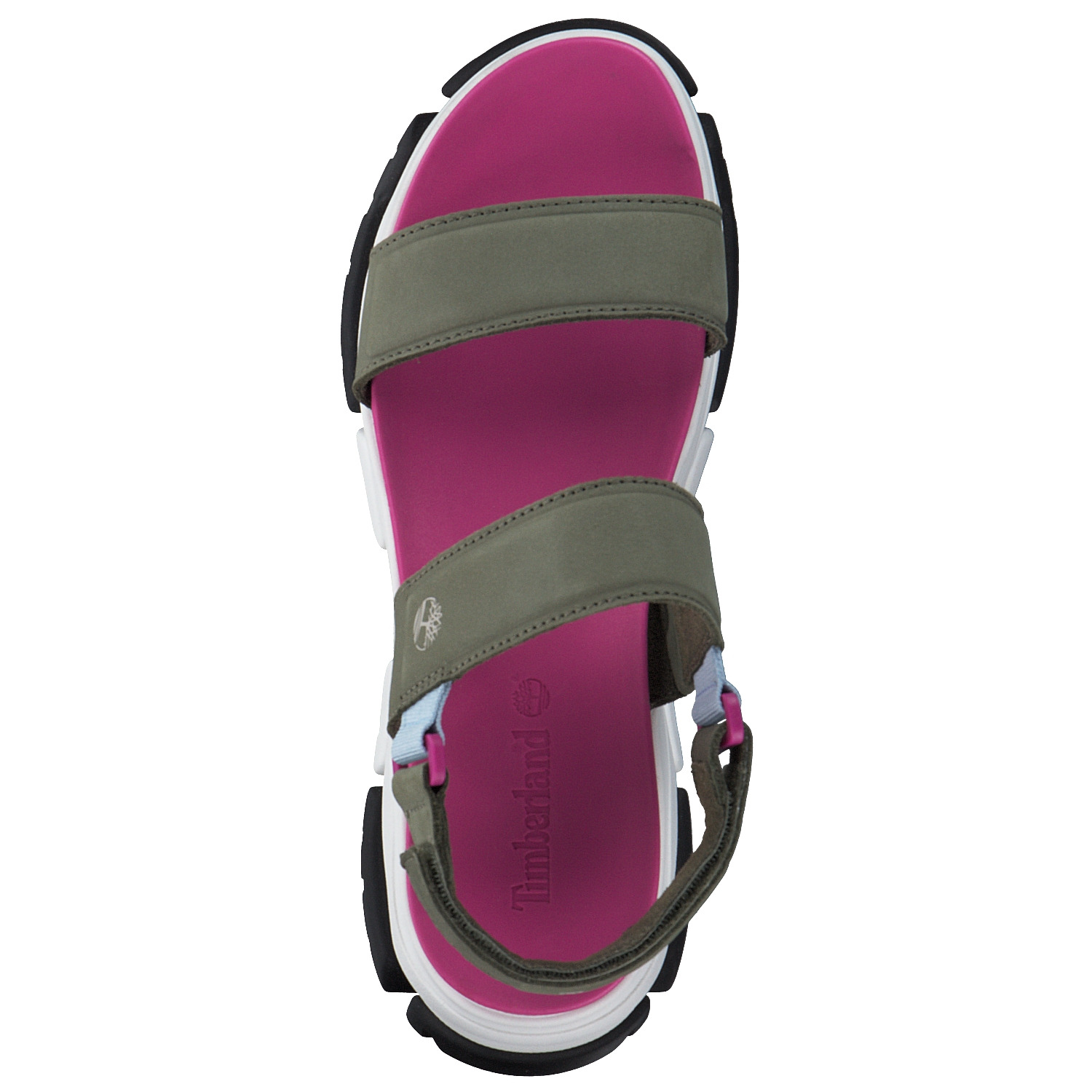 Timberland Adley Way Sandal 2, Keilsandaletten, Damen, dark green