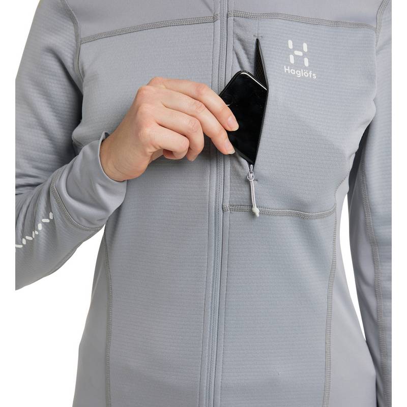 Haglöfs L.I.M Mid Multi Hood Fleecejacke Damen