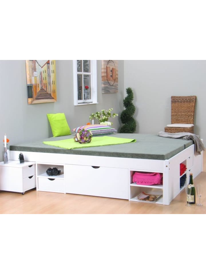 ebuy24 Doppelbett Till Weiß 146 x 209 cm günstig kaufen onesize