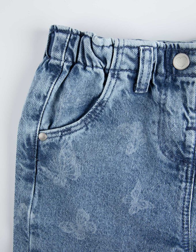 Paperbag Hose - Denim