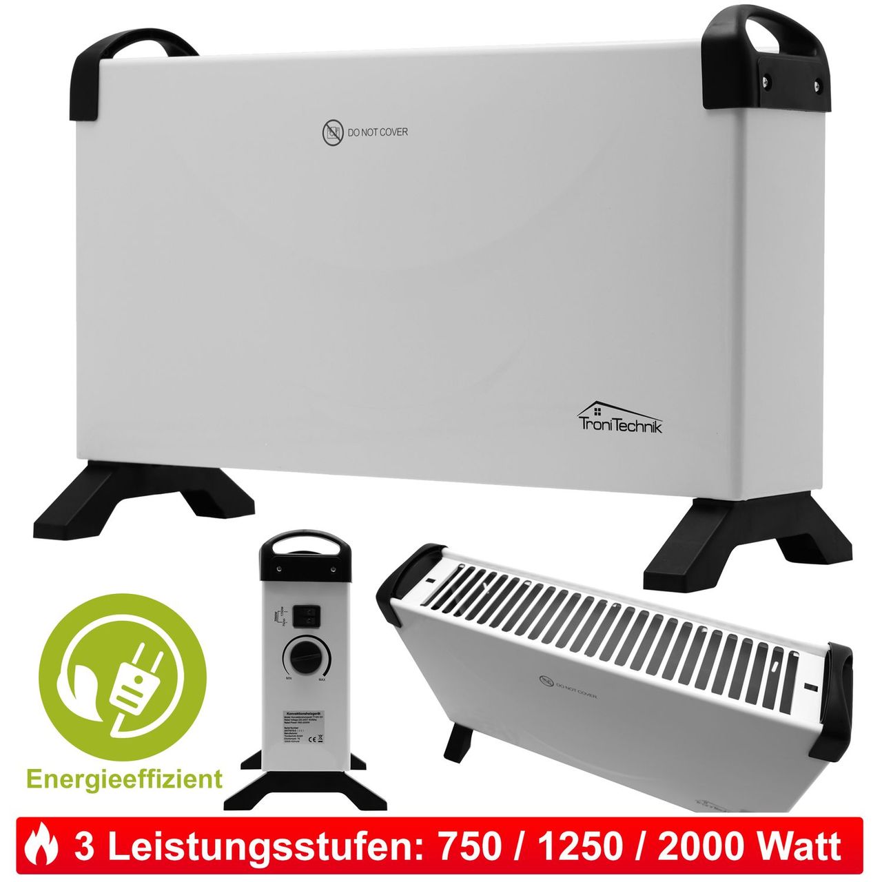 TroniTechnik Konvektionsheizgerät TT-KH-101